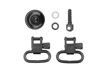 Image of GrovTec US Shotgun Locking Swivel Set, Side-by-Side Double Barrel, Black, GTSW30