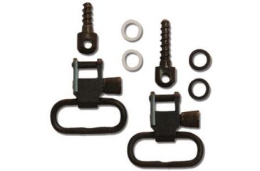 Image of GrovTec US Wood Screw Forend Locking Swivel Set, 1in, Black, GTSW23