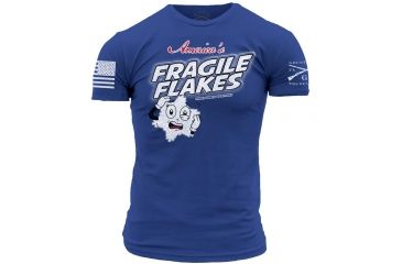 Image of Grunt Style Men's Fragile Flakes Tee Shirt, Large GS1451-L