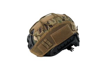 Image of Guard Dog Body Armor FAST Ballistic Helmet, Level IIIA w/ Multicam Helmet Cover, Universal Medium-Large, Black, FAST-HELMET-U