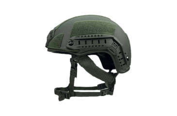 Image of Guard Dog Body Armor FAST Ballistic Helmet, Level IIIA w/ Multicam Helmet Cover, Universal Medium-Large, OD Green, FAST-HELMET-U-G