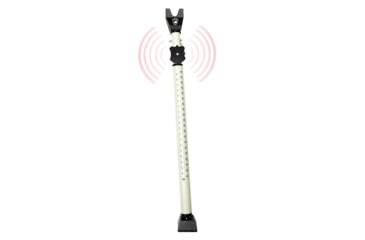 Image of Guard Dog Security DoorKeeper Adjustable Security Door Bar with Alarm, White, One Size, DS-GDDK-WT-AL