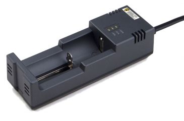 Image of Guard Dog Security Smart Battery Charger With 3 LED Light Indicator, Black TL-GDCHSM2