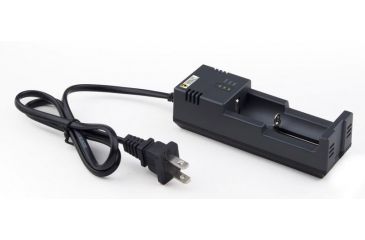 Image of Guard Dog Security Smart Battery Charger With 3 LED Light Indicator, Black TL-GDCHSM2