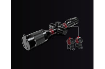 Image of Guide Sensmart DU Series DU50 3.1-8x50mm Night Vision Rifle Scope, 1920x1080, Black, DU50