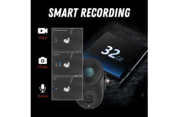 Image of Guide Sensmart TD 633 2x35mm 30mm Tube Thermal Imaging Monoculars, LRF, Black, TD633L