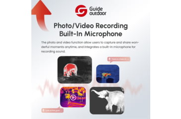 Image of Guide Sensmart TR Series 430A 3.3-13.2x35mm Thermal Rifle scope, 50 Hz, 400x300, TR430-A