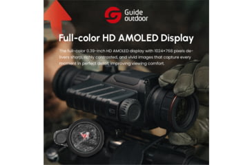 Image of Guide Sensmart TR Series 650 A 2.9-23.2x50mm Thermal Rifle scope, 50 Hz, 640x512, TR650-A