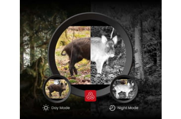 Image of Guide Sensmart TU 650 M 3.0 3.7x50mm 30mm Tube Thermal Rifle Scope, LRF, Black, TU650M