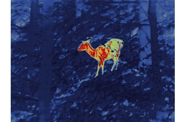 Image of Guide Sensmart TU Series TU451 3.8-15.2x50mm Thermal Rifle Scope and Range Finder, 400x300, Black, TU451LRF