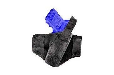 Image of Gunmate Black Pancake/Belt Holster For Up To 2 1/2" Barrel Revolvers 21220