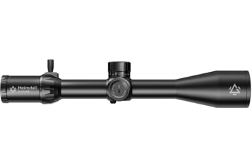 Image of GUNNR Heimdall 6-24x50mm 30mm Tube Rifle Scope, Second Focal Plane, 1/8 MOA Reticle, Black, FFP-0624-50