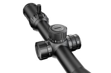 Image of GUNNR Heimdall 6-24x50mm 30mm Tube Rifle Scope, Second Focal Plane, 1/8 MOA Reticle, Black, FFP-0624-50