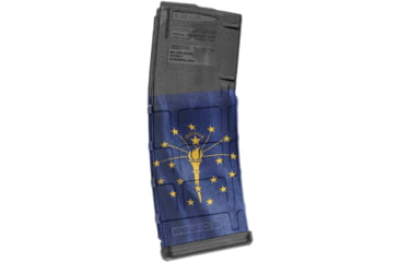 Image of GunSkins AR-15 Mag Skin Premium Vinyl Wrap 3-Pack, Indiana, CU-98059-AR15M-IN