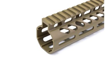 Image of GUNTEC USA 15in Ultra Lightweight Thin M-Lok System Free Floating Handguard w/Monolithic Top Rail,.308 Cal,Cerakote Flat Dark Earth GT-15MLK-308-E