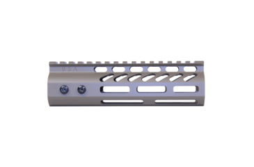 Image of Guntec USA 6.75 ULtra Lightweight Thin M-LOK Free Floating Handguard w/ Monolithic Top Rail, Cerakote Flat Dark Earth, GT-675MLK-FDE
