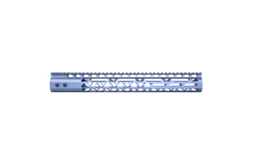 Image of Guntec USA Air Lite M-LOK Free Floating Handguard w/Monolithic Top Rail, 15in, Grey, GT-15MLK-AL-GREY