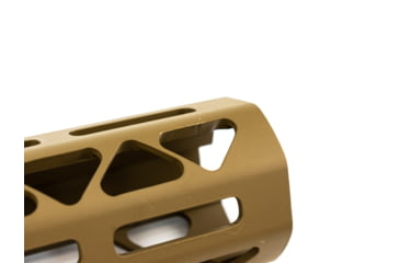 Image of Guntec USA .308 Caliber Air Lite Series M-LOK System Free Floating Handguard w/Monolithic Top Rail, 15in, Cerakote FDE, GT-15MLK-AL-308-FDE