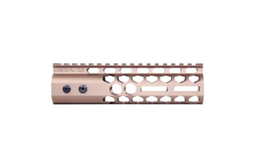 Image of Guntec USA Air Lite Series Honeycomb M-LOK Free Floating Handguard w/ Monolithic Top Rail, 7in, Anodized Bronze, GT-7HC-AL-MLK-BRZ