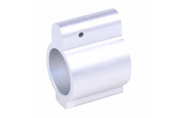 Image of Guntec USA AR-15 Aluminum Low Profile .750 Gas Block, Anodized Clear, GT750L-CLEAR