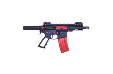 Image of Guntec USA AR-15 Micro Pistol Furniture Set, Anodized Black, MICRO-P-SET