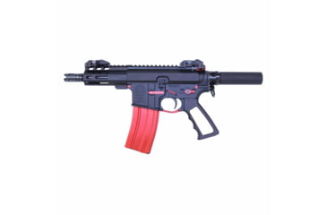 Image of Guntec USA AR-15 Micro Pistol Furniture Set, Anodized Black, MICRO-P-SET