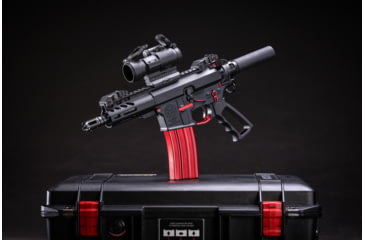Image of Guntec USA AR-15 Micro Pistol Furniture Set, Anodized Black, MICRO-P-SET