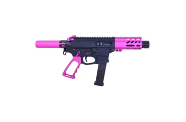 Image of Guntec USA AR-15 Micro Pistol Furniture Set, Anodized Pink, MICRO-P-SET-PINK