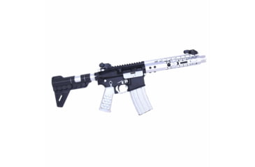 Image of Guntec USA AR-15 Aluminum Low Profile .750 Gas Block, Anodized Clear, GT750L-CLEAR