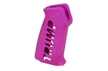 Image of Guntec USA AR-15 Trump Series Limited Edition Pistol Grip, Anodized Pink, TRUMP-PG-G2-PINK