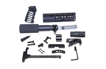 Image of Guntec USA AR-15 Ultimate Pistol Kit, Anodized Black, ULT-PK-BLACK