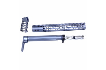 Image of Guntec USA AR .308 AIR Lite Series Complete Furniture Set, Grey, AIRLITE-SET-308-GREY
