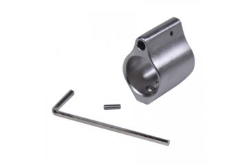 Image of Guntec Usa Guntec Low Profile Gas Block .750 Dia Stainless Steel