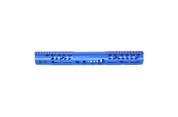 Image of Guntec USA Trump Series Limited Edition M-LOK System Free Floating Handguard w/ Monolithic Top Rail, 15in, Anodized Black, GT-15MLK-TRUMP-BLACK