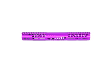 Image of Guntec USA Trump Series Limited Edition M-LOK System Free Floating Handguard w/ Monolithic Top Rail, 15in, Anodized Red, GT-15MLK-TRUMP-RED