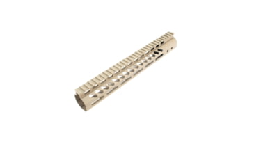 Image of Guntec USA Ultra Lightweight Thin M-Lok Free Floating Handguard w/Monolithic Top Rail, .308 Cal, 12in, Cerakote Flat Dark Earth, GT-12MLK-308-E