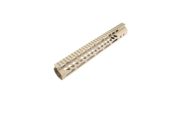 Image of Guntec USA Ultra Lightweight Thin M-Lok Free Floating Handguard w/Monolithic Top Rail, .308 Cal, 12in, Cerakote Flat Dark Earth, GT-12MLK-308-E