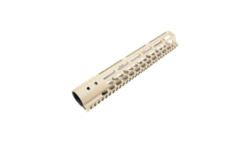 Image of Guntec USA Ultra Lightweight Thin M-Lok Free Floating Handguard w/Monolithic Top Rail, .308 Cal, 12in, Cerakote Flat Dark Earth, GT-12MLK-308-E