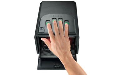 Image of Gunvault GV105019 MiniVault Gun Safe, Illuminated Keypad, Manual Key, GV1050-19