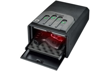 Image of Gunvault GV105019 MiniVault Gun Safe, Illuminated Keypad, Manual Key, GV1050-19