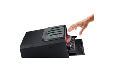 Image of Gunvault GV105019 MiniVault Gun Safe, Illuminated Keypad, Manual Key, GV1050-19