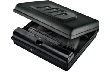 Image of Gunvault MV105019 MicroVault XL Personal Safe, Illuminated Keypad, Manual Key, MV1050-19