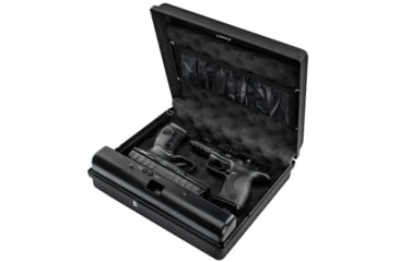 Image of Gunvault MV105019 MicroVault XL Personal Safe, Illuminated Keypad, Manual Key, MV1050-19