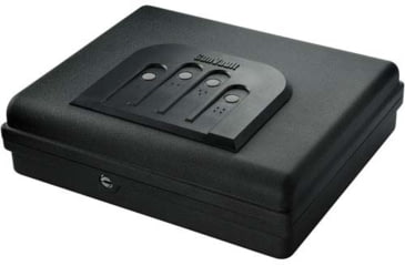 Image of Gunvault MV105019 MicroVault XL Personal Safe, Illuminated Keypad, Manual Key, MV1050-19
