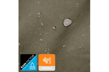 Image of Habit Early Dawn Sherpa Shell Vest - Mens, Solid green, Large, VT10016-3H6-L