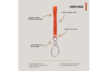 Image of HALF RACK Game Drag, Orange, Small, HR1220