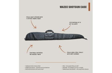 Image of HALF RACK Wazee Long Gun Large Case, Shotgun, Black, HR1002