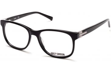 Image of Harley Davidson Eyewear HD0546 Eyeglass Frames - Shiny Black Frame Color