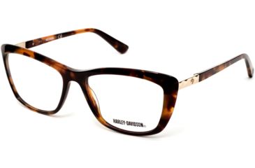 Image of Harley Davidson Eyewear HD0548 Eyeglass Frames - Dark Havana Frame Color