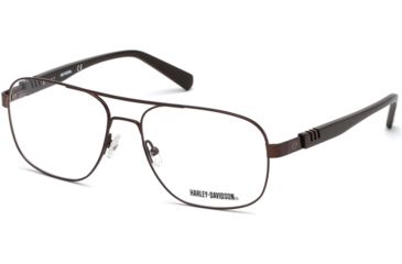 Image of Harley Davidson Eyewear HD0783 Eyeglass Frames - Matte Dark Brown Frame Color